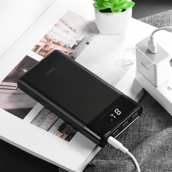 Hoco B35E Power Bank 30000mAh 3xUSB, USB-C, micro-USB szybki i mocny
